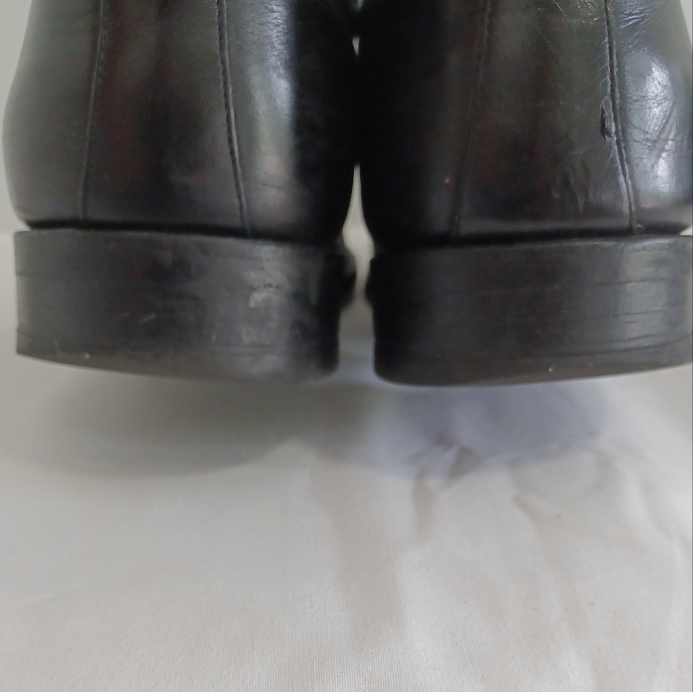Allen Edmonds Black leather lace up dress mens shoes size 13 - Picture 3 of 13